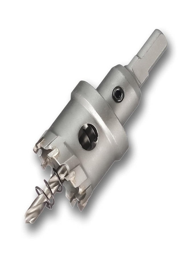 UPTODATETOOLS 35mm TCT Carbide Hole Saw, 1-3/8 Inch Cutting Diameter TCT Hole Saw, Tungsten Carbide Tipped Hole Cutter with Pilot Drill Bit for Cutting Stainless Steel, Metal Sheet and Aluminum Alloy - Image 1
